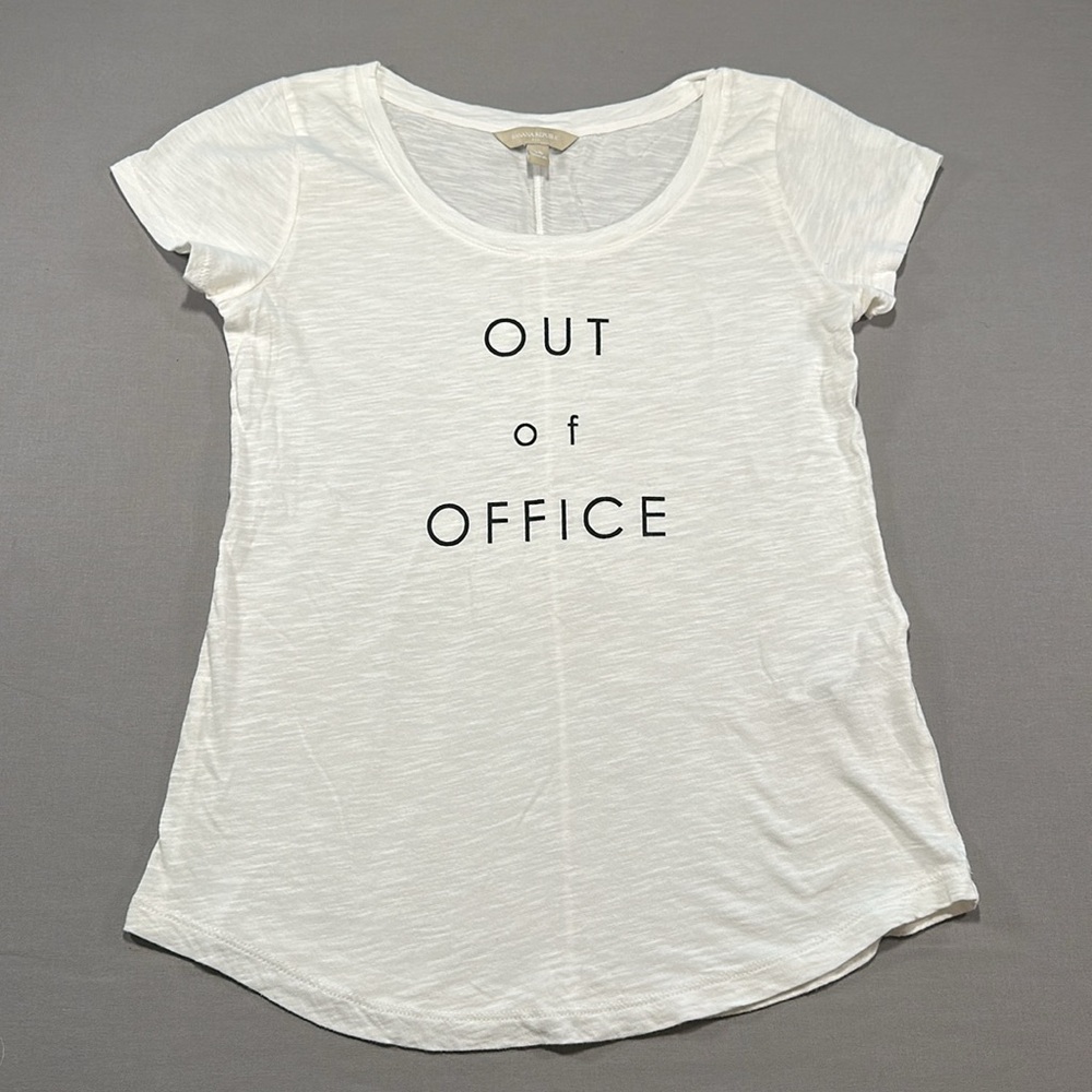 Banana Republic Factory "Out of Office" Graphic T-Shirt - XS
